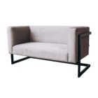 dyvan-harold-sofa-siryis-veliur-metal Світло-сірий диван Harold sofa з велюру на чорному металевому каркасі