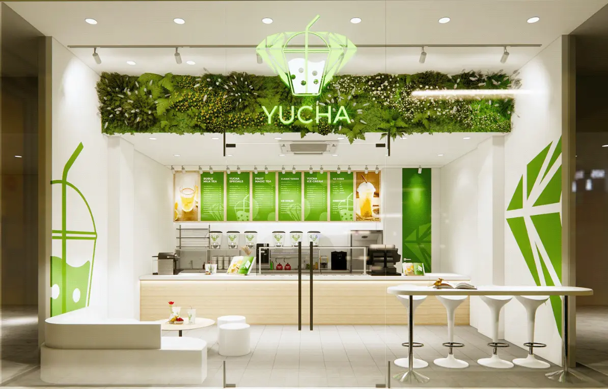 bubble tea меблі для закладу